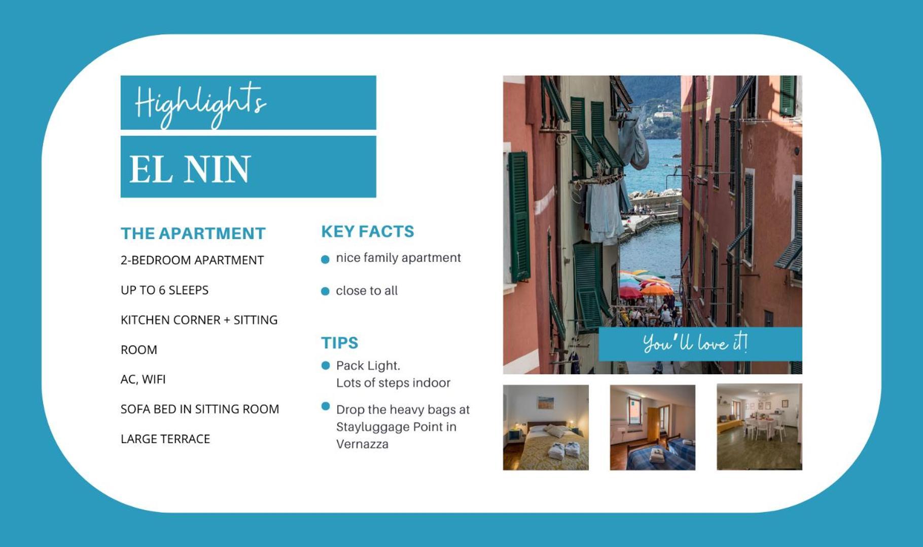 El Nin Apartment With Terrace Vernazza Esterno foto
